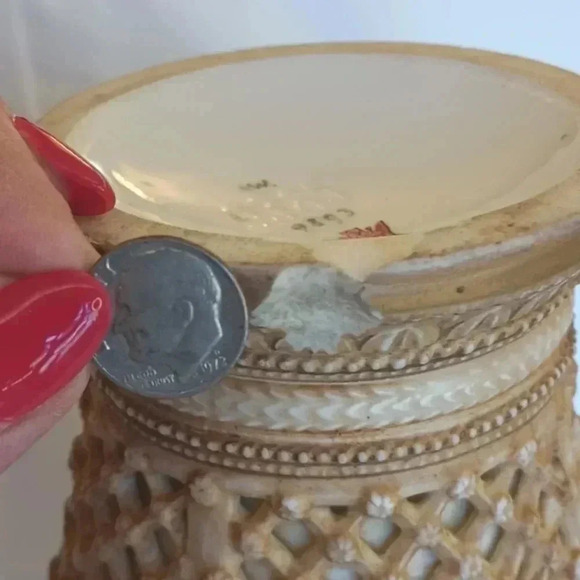 Ernst Wahliss Austria Paul Dachsel Vintage porcelain vase made by design 1900-05 - Picture 5 of 6